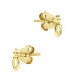 Lovely Shaped Silver Stud Earring STS-6354